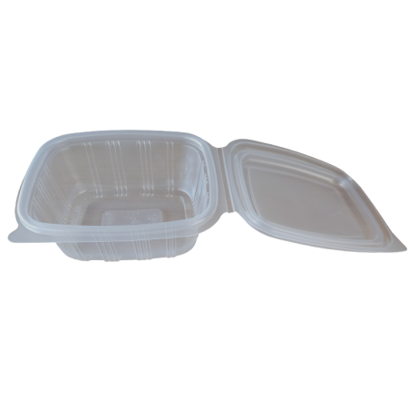 ENVASE RECTANGULAR CON TAPA PARA MICROONDAS 750-M