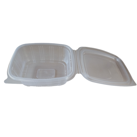 ENVASE RECTANGULAR CON TAPA PARA MICROONDAS 1000-M