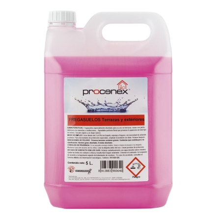 FREGASUELOS INSECTICIDA PARA TERRAZAS GARRAFA 5L