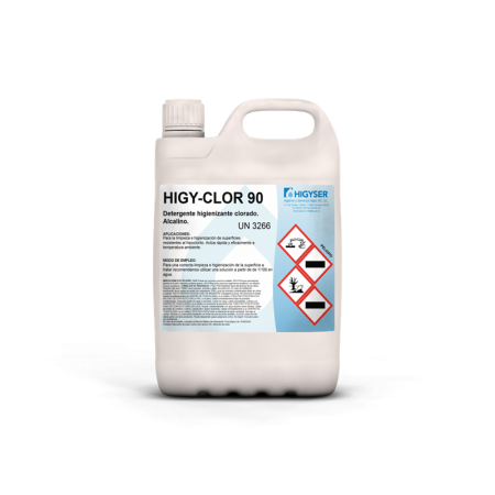 LIMPIADOR HIGIENIZANTE CLORADO GARRAFA 5L