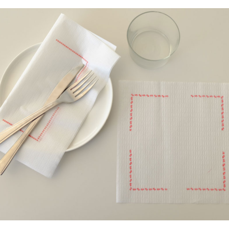 SERVILLETA PAPEL 25X25 PLANA