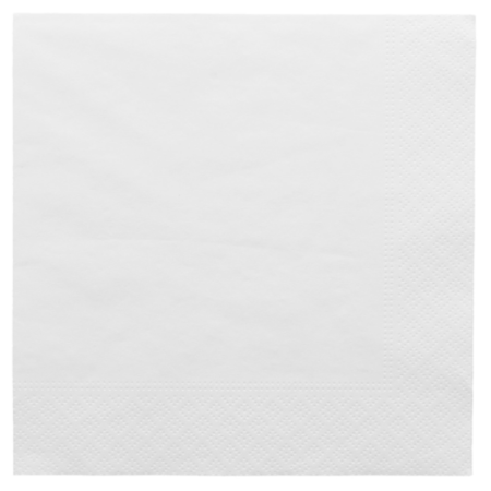 SERVILLETA 33X33 2 CAPAS BLANCA