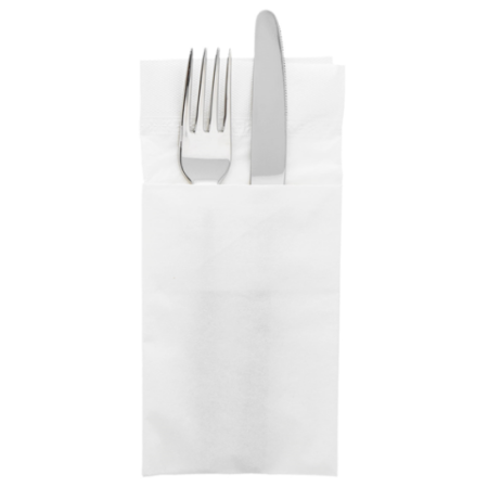 SERVILLETA CANGURO ECOLABEL 2 CAPAS 18GR. 40X40 BLANCO TISSUE