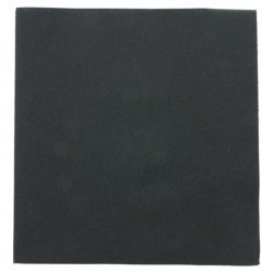 SERVILLETA 40X40 AIR LAID NEGRA