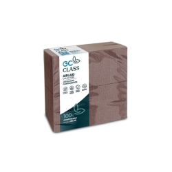 SERVILLETA KANGURO 40X40 FILUM CACAO 1 CAPA