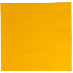 SERVILLETA ECOLABEL 2 CAPAS 39X39 AMARILLO SOL TISSUE, 18GR