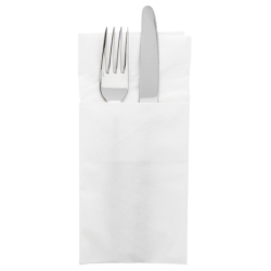SERVILLETA CANGURO ECOLABEL 2 CAPAS 18GR. 40X40 BLANCO TISSUE