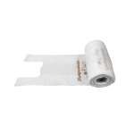 BOLSA CAMISETA COMPOSTABLE 40X50 R/250 UDS