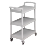 CARRO SERVICIO 3 BANDEJAS GRIS 83,5 X 41 X 96,5CM
