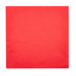 SERVILLETA ECOLABEL 2 CAPAS,39X39 ROJO TISSUE 18GR.