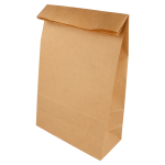 BOLSA KRAFT NATURAL SOS S/ASA 20+9X34.5