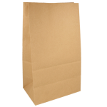 BOLSA PAPEL KRAFT SIN ASA 22+14X37CM